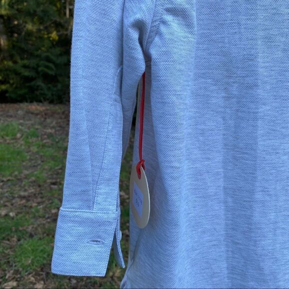 Buki Button Up Back Wrap 3/4 Sleeve Blouse XL NWT - Picture 11 of 16